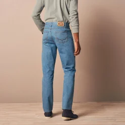 Authentieke jeans in recht model - binnenpijplengte 82 cm