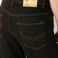 Authentieke jeans in recht model - binnenpijplengte 72 cm