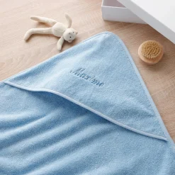 Badcape voor baby, personaliseerbaar
