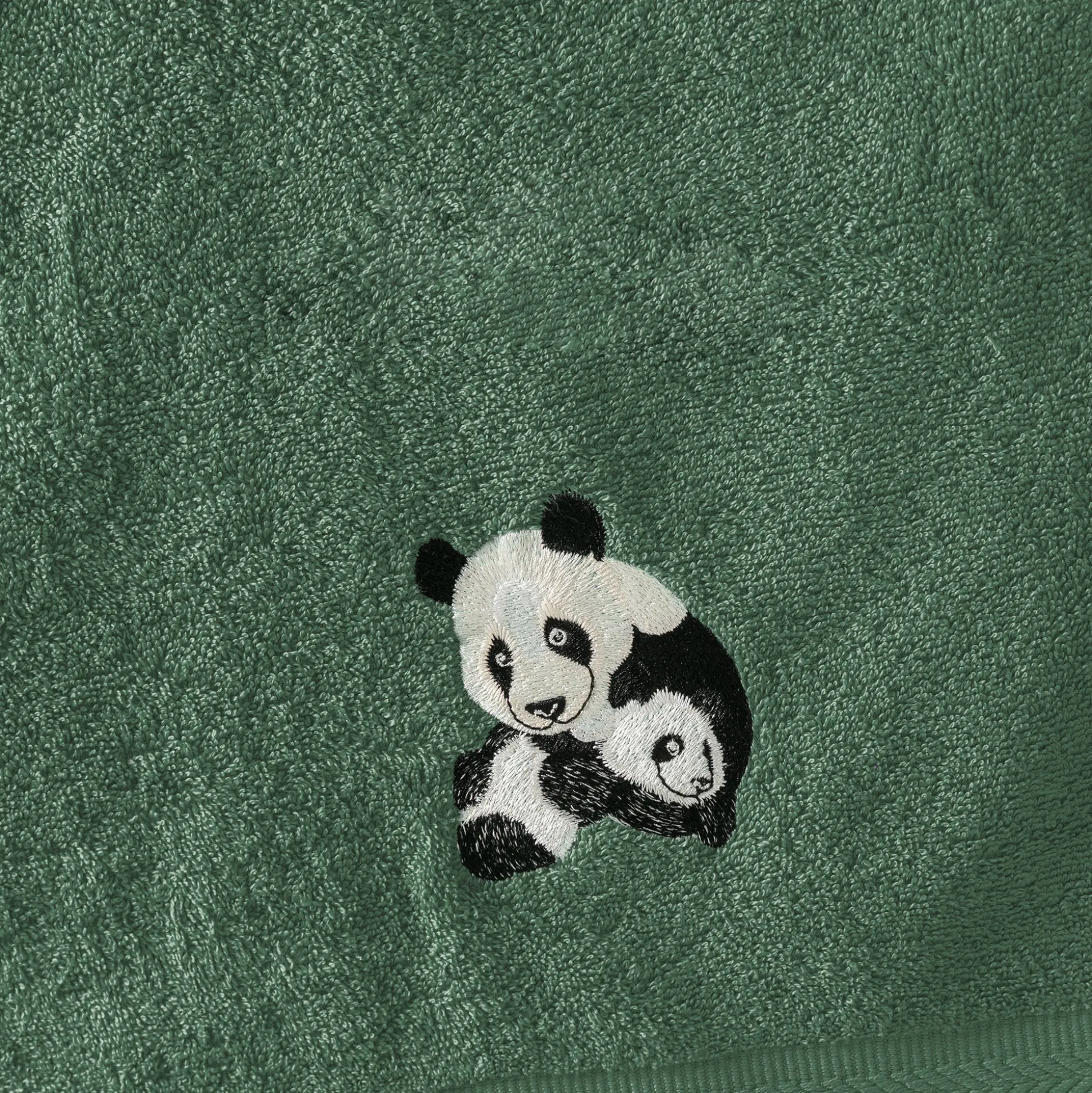 Badstof met pandaborduursel, Colombine®