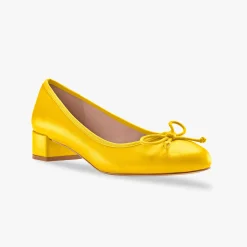 Ballerina's met klein hakje