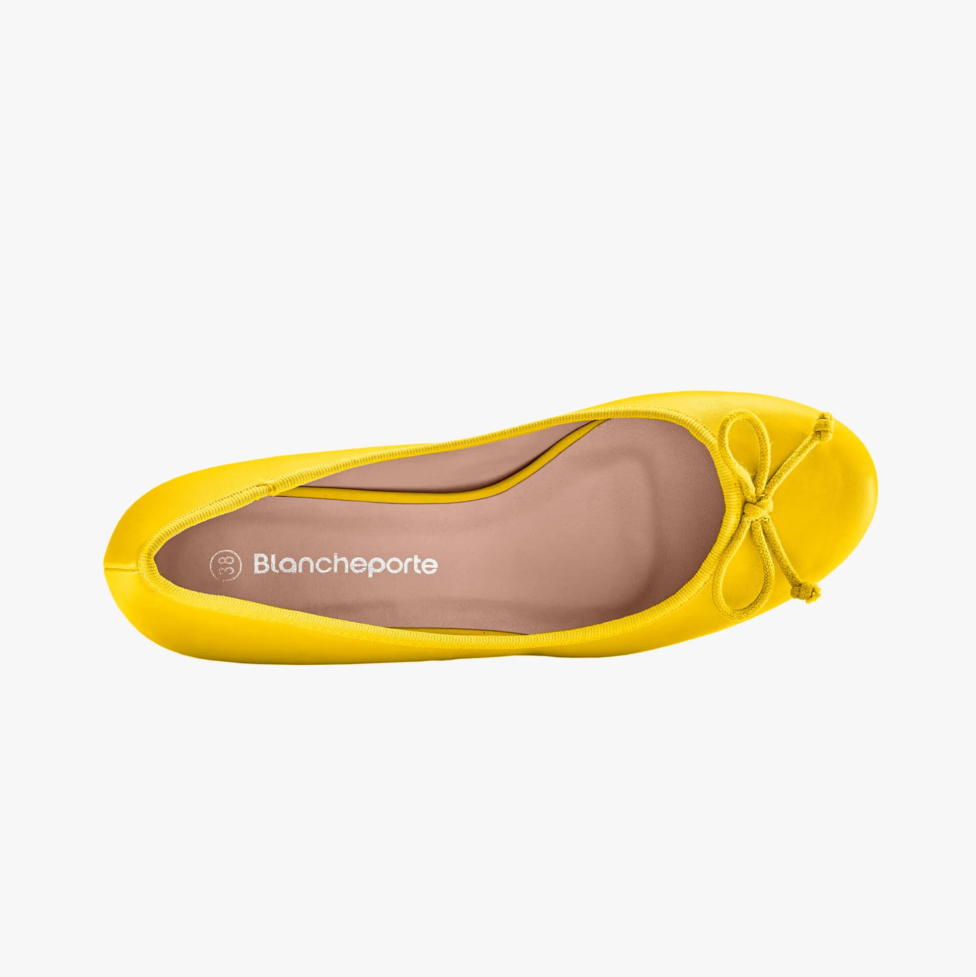 Ballerina's met klein hakje