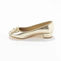 Ballerina's met klein hakje