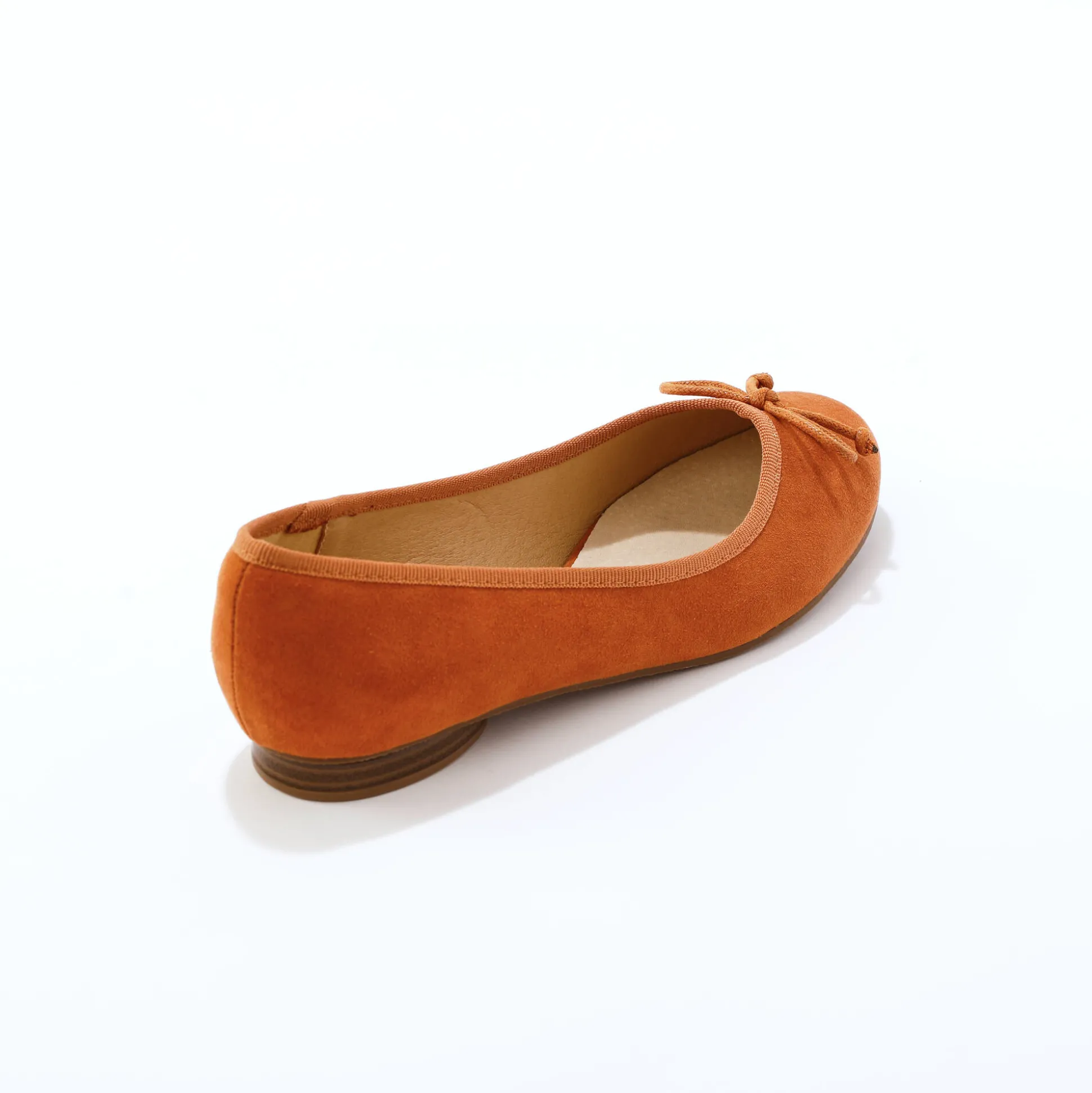 Ballerines plates microfibre