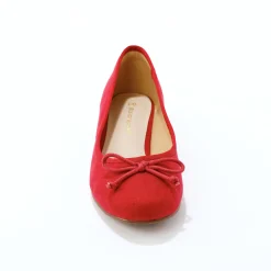Ballerines plates microfibre