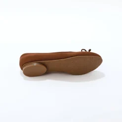 Ballerines plates microfibre