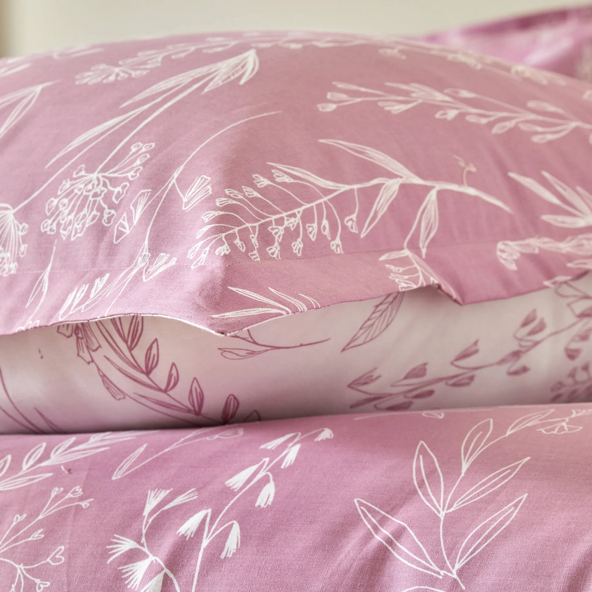 Bedlinnen Alessia in katoen met bloemenprint