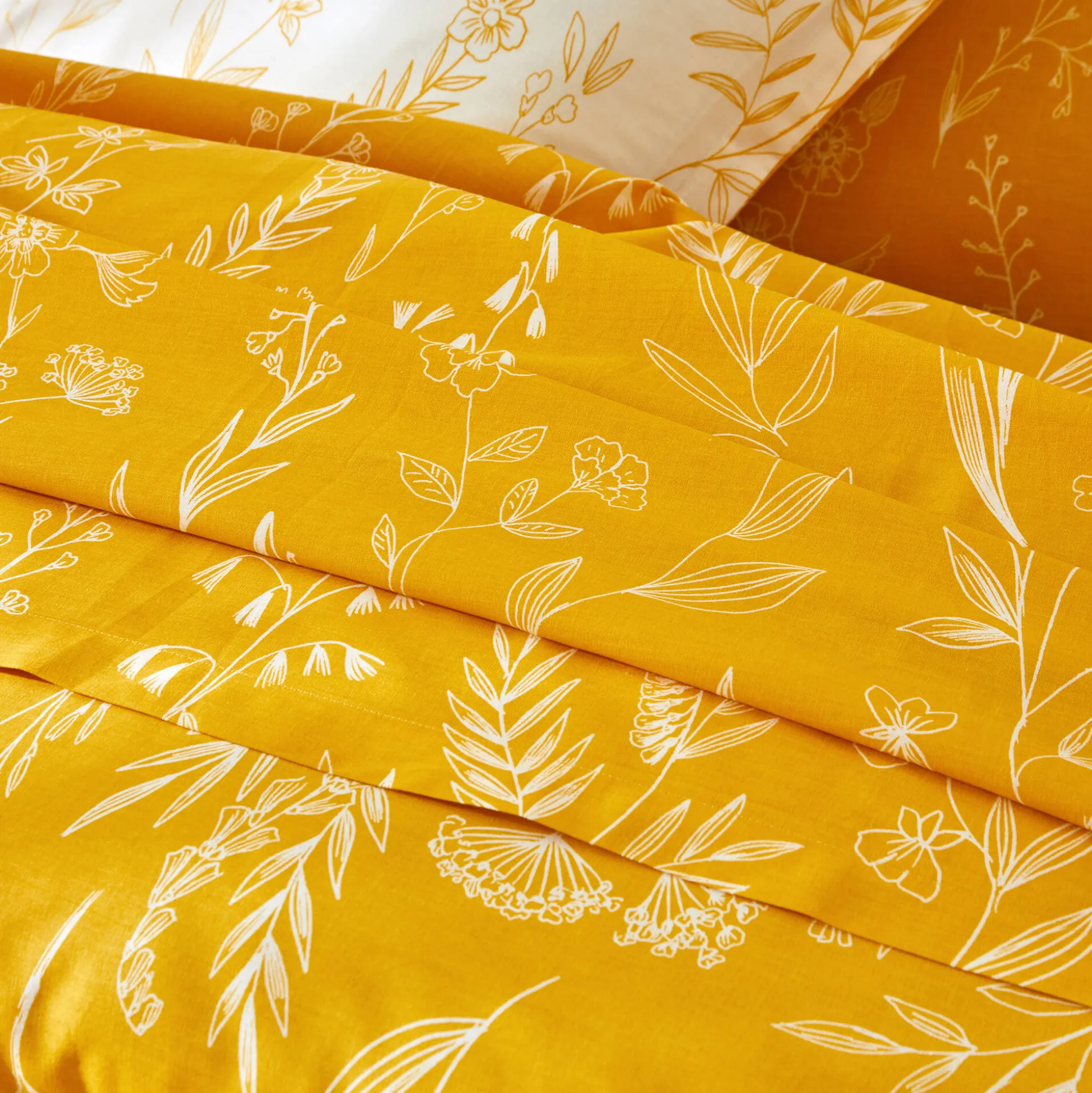 Bedlinnen Alessia in katoen met bloemenprint