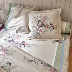 Bedlinnen Birdy in katoen met vogelprint