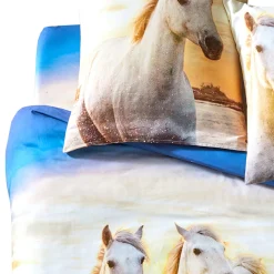 Bedlinnen Haras in katoen met paardenprint
