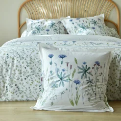 Bedlinnen Julie in katoen met plantenprint