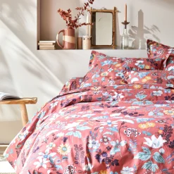 Bedlinnen Kelly in katoen met bloemenprint