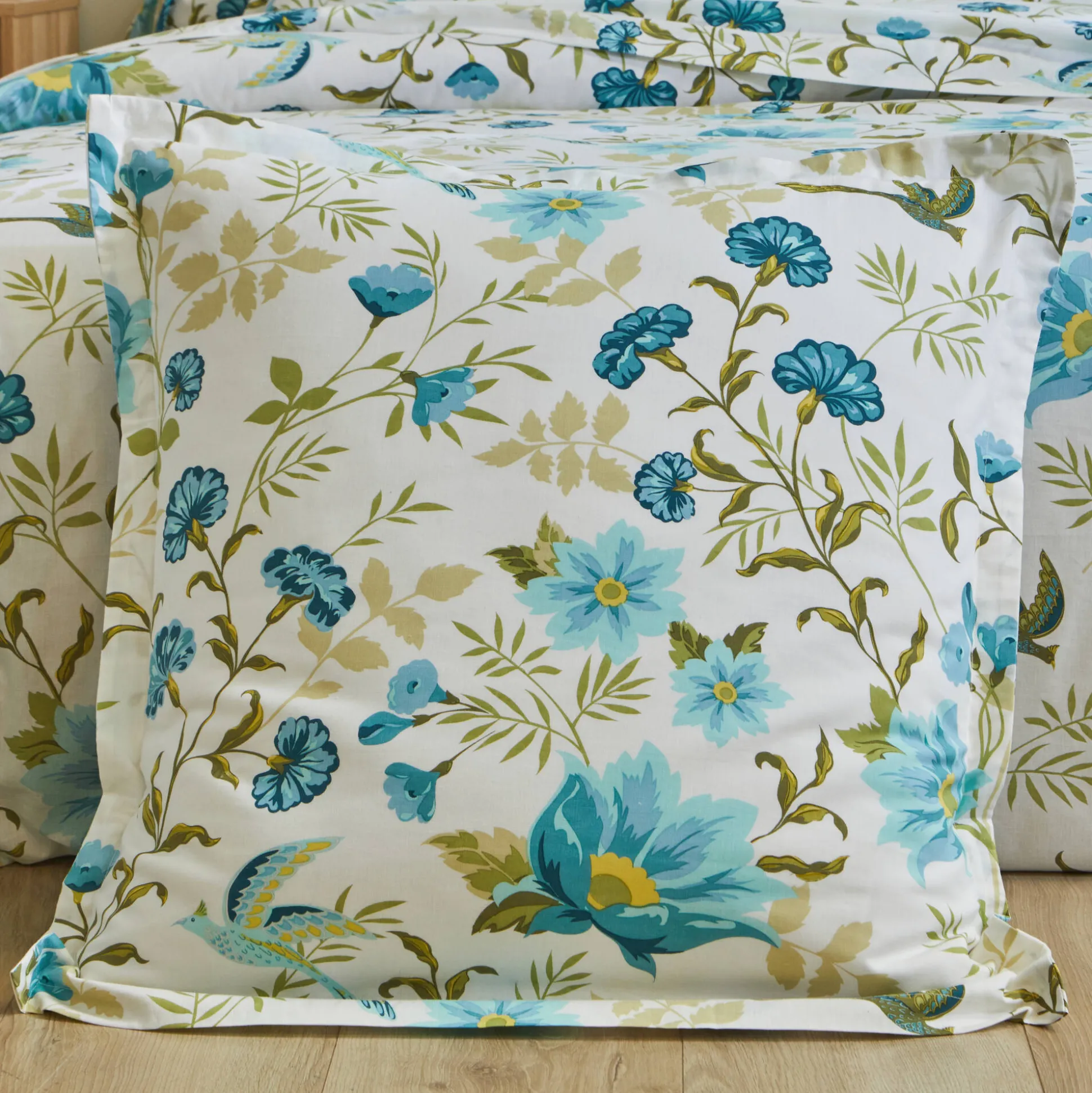 Bedlinnen Lola met bloemenprint - in katoen