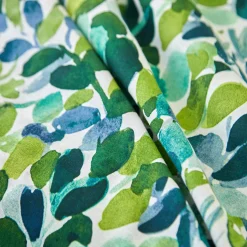 Bedlinnen Léonie, in katoen met plantenprint