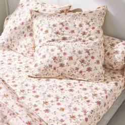 Bedlinnen Margaux in katoen met bloemenprint