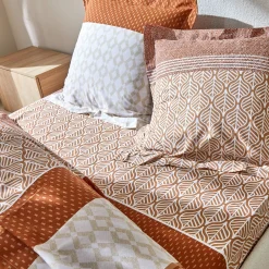 Bedlinnen Tommy in katoen met geometrische print