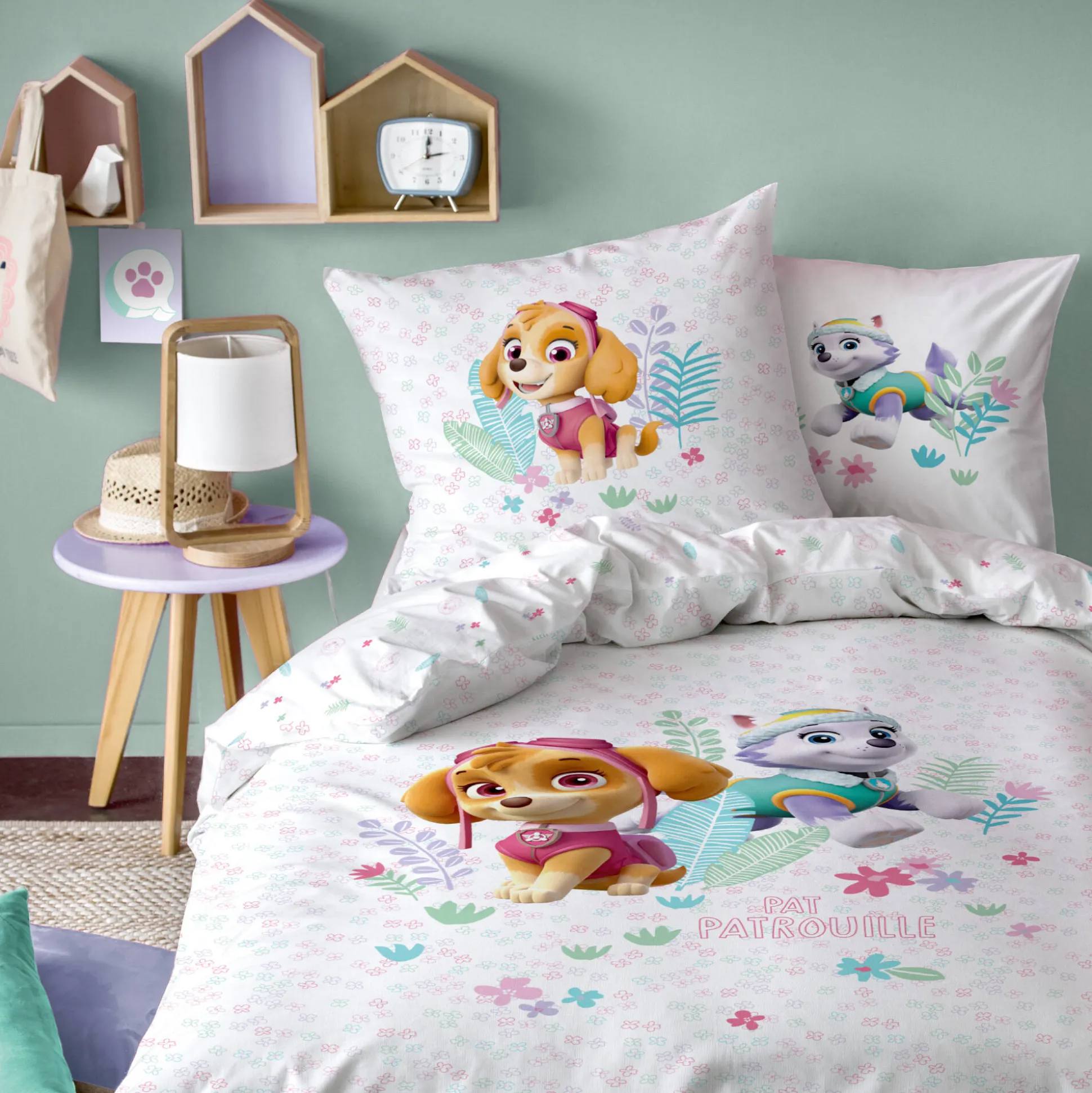 Bedlinnenset Paw Patrol - katoen