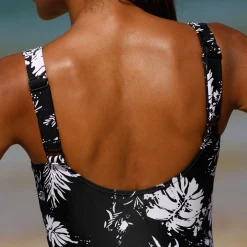 Bedrukt badpak Tabika - tankini-effect