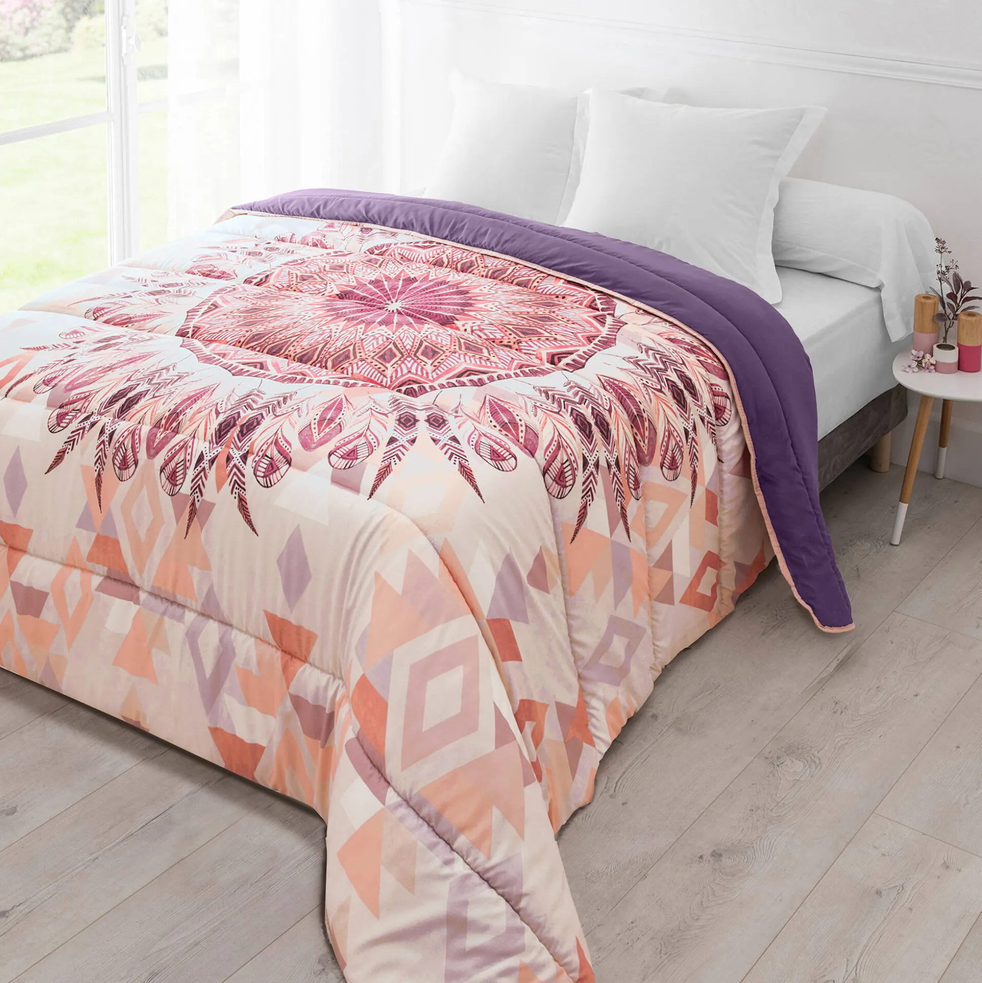 Bedrukt dekbed in microvezel Dreamcatcher 200g/m²