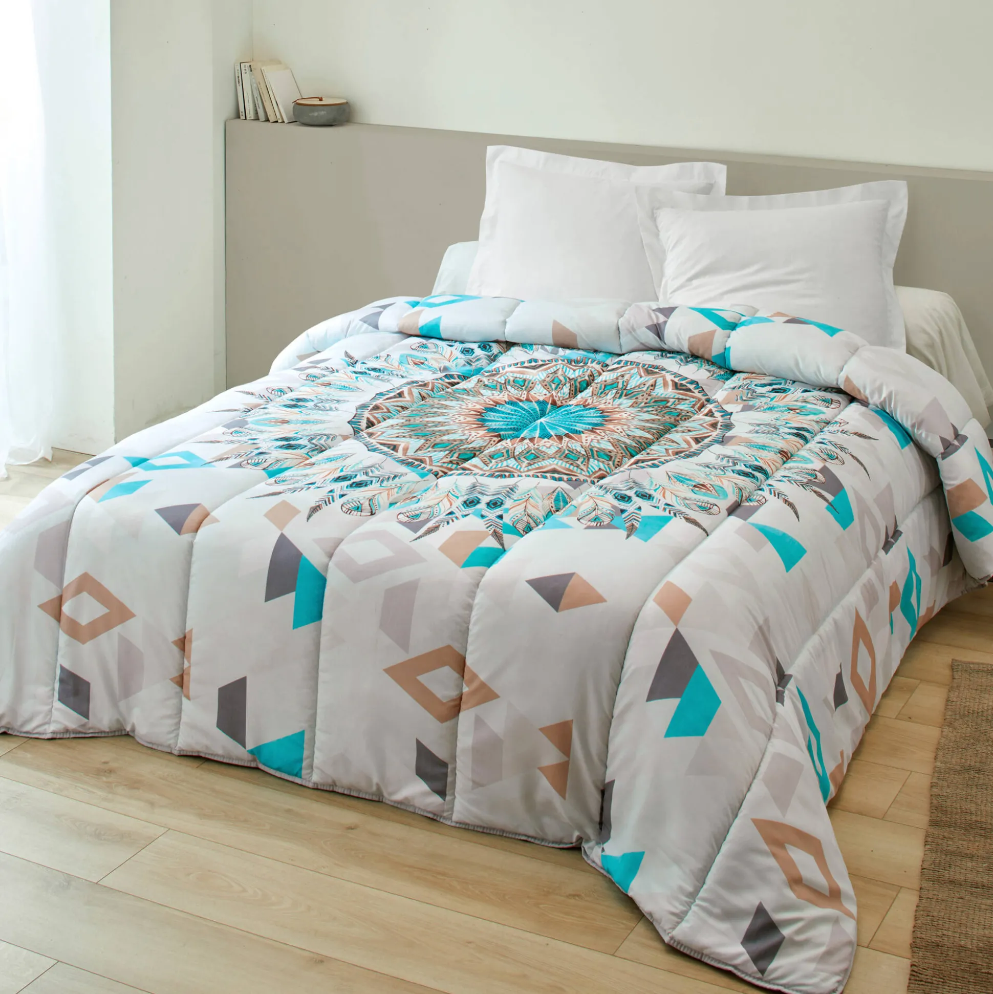 Bedrukt dekbed in microvezel Dreamcatcher 200g/m²