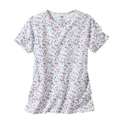 Bedrukt T-shirt met korte mouwen