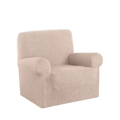 Bedrukte en gewafelde bi-rekbare hoes voor fauteuil en zitbank