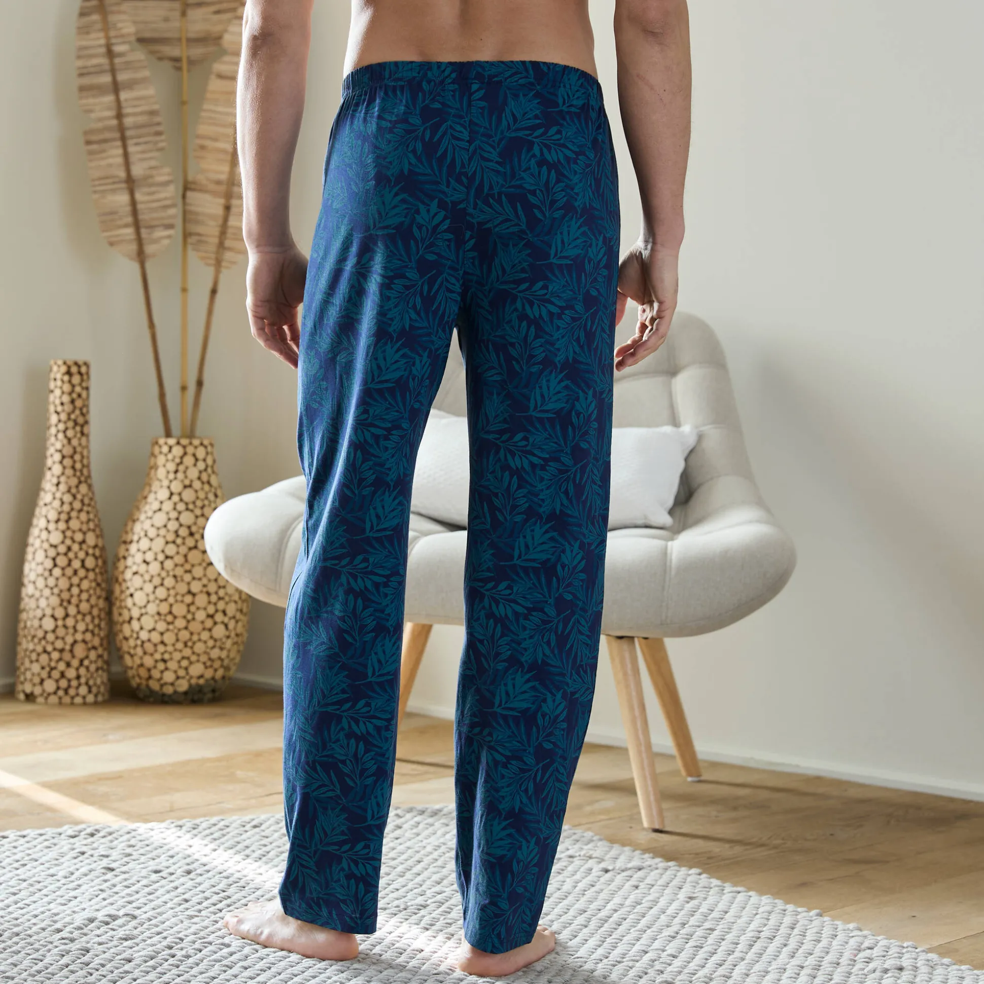 Bedrukte pyjamabroek