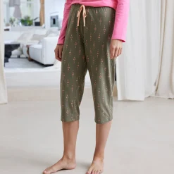 Bedrukte 3/4-pyjamabroek "Bohème"