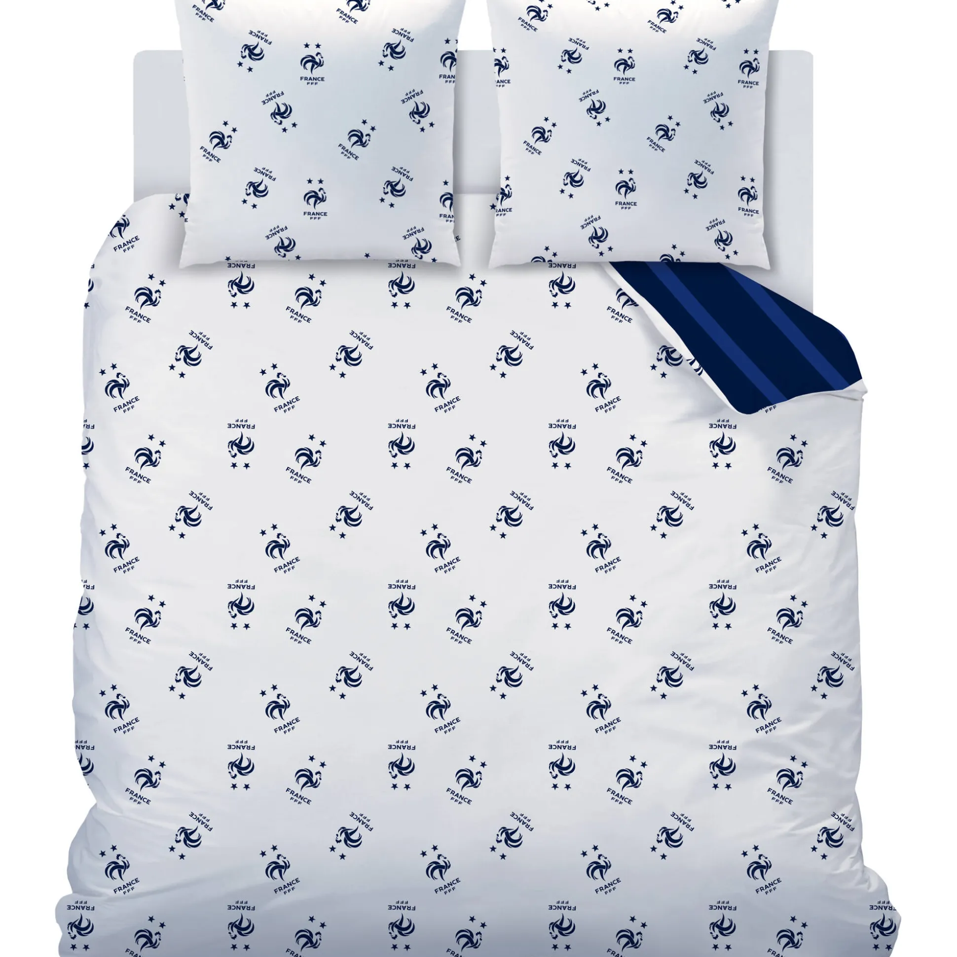 Bedset met print FFF - katoen