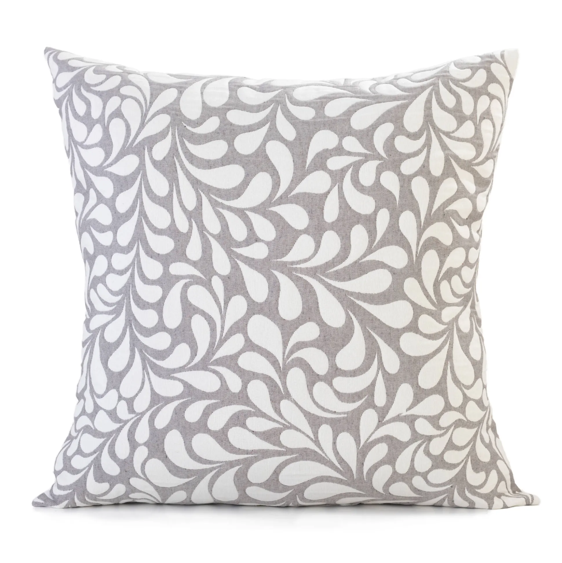 Bedsprei met "Bladeren" jacquardmotief