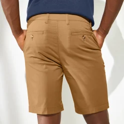 Bermuda chino ceinture arrondie sous le ventre