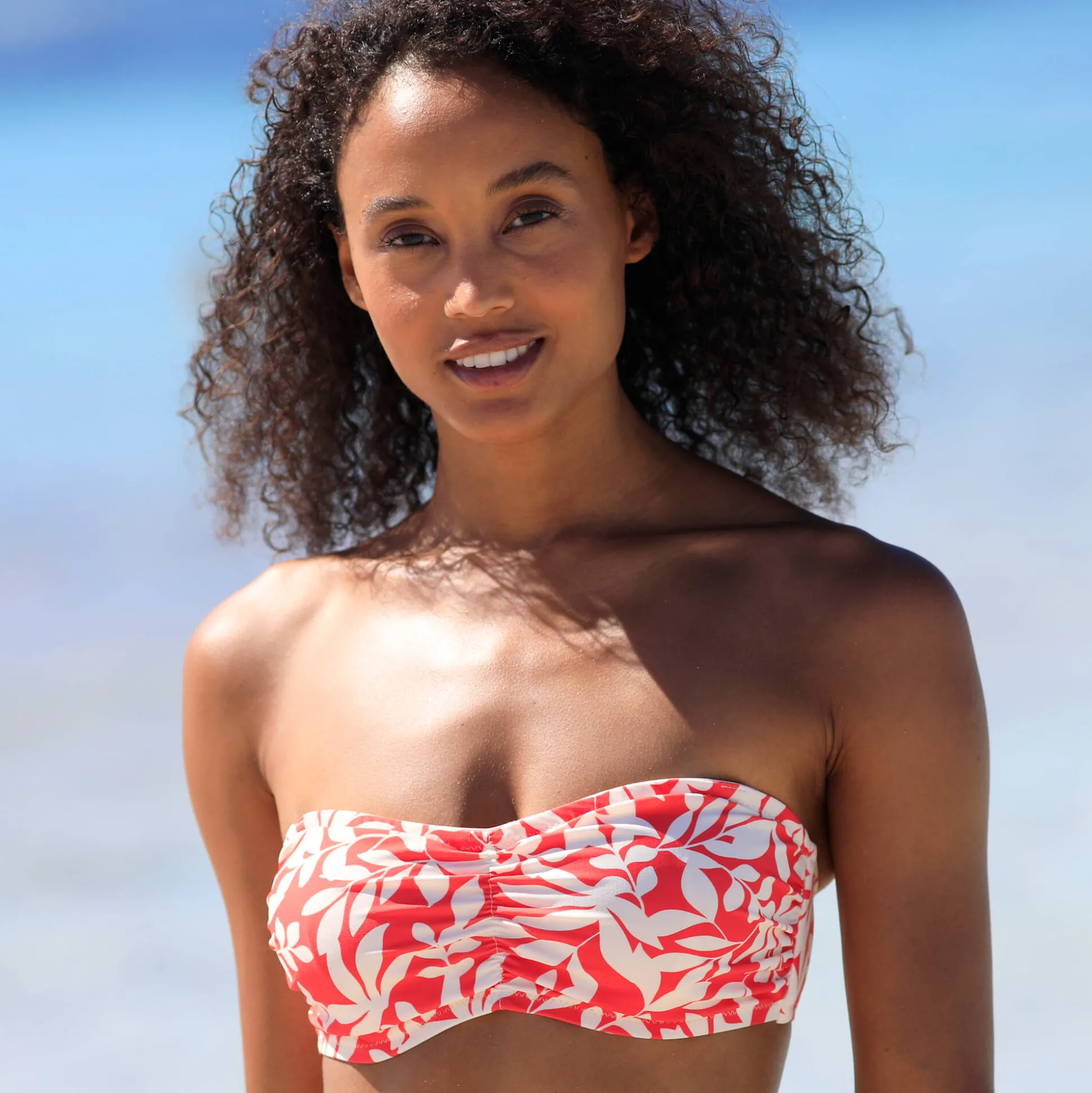 Bikinibeha met beugels Linao - bandeaumodel