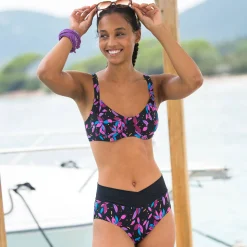 Bikinislip met hoge taille Lokia - maximodel