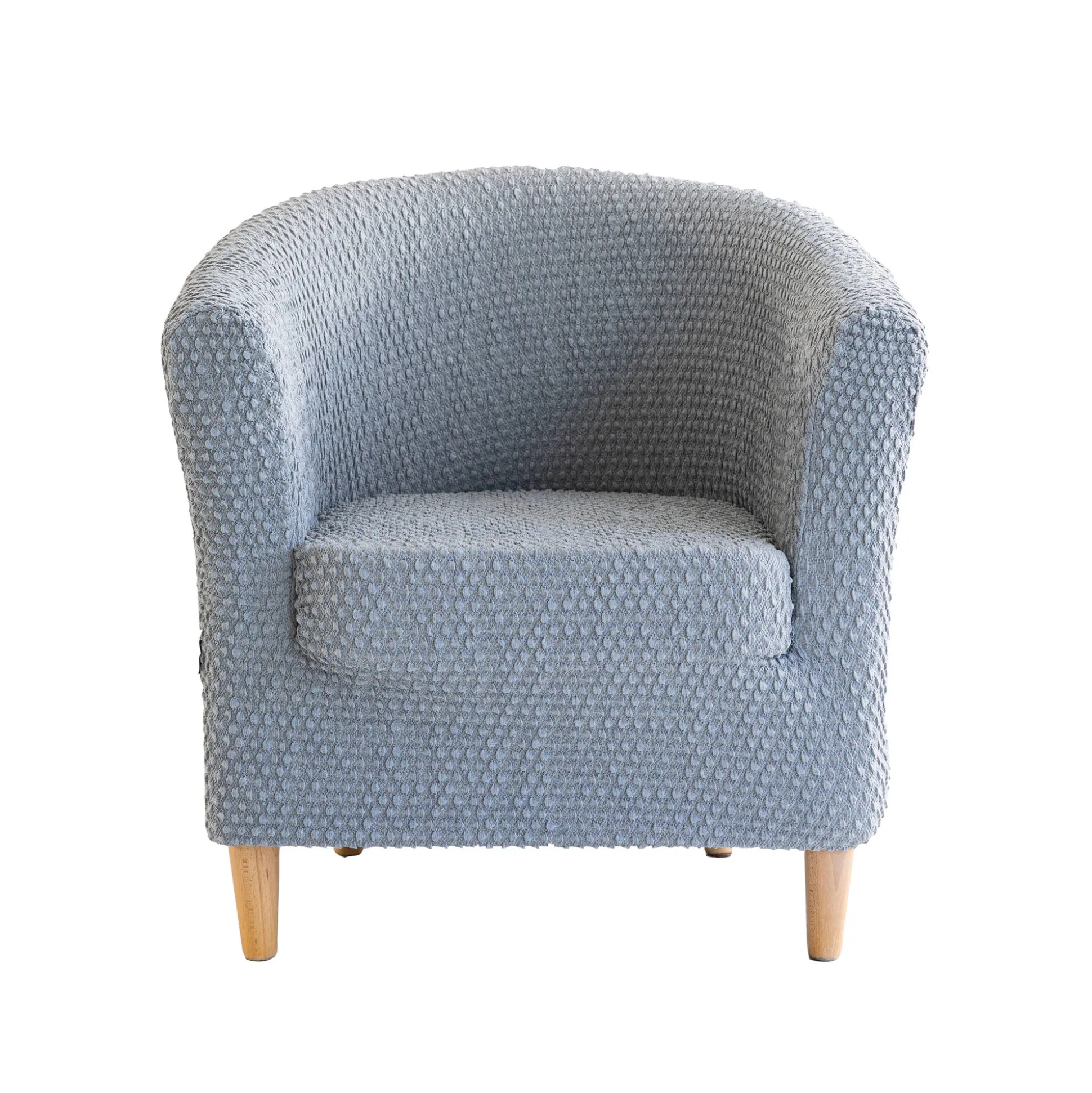 Bi-rekbare, gewafelde fauteuil- en kuipzetelhoes