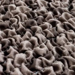 Bi-rekbare, grafische hoes in gewafelde microvezel voor fauteuil en zetel