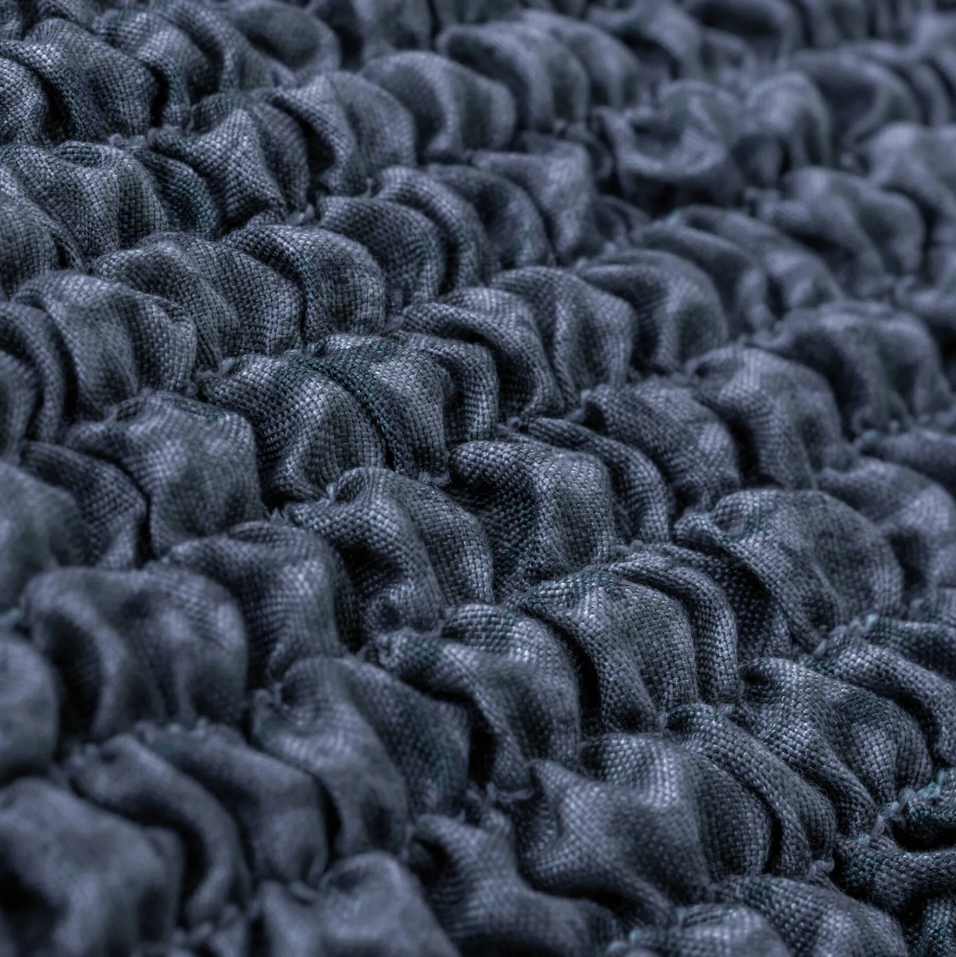Bi-rekbare hoes in microvezel, effen faux-uni effect voor fauteuil en zitbank