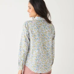 Bloes met bloemenprint