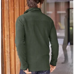 Blouson in microfleecetricot met rits
