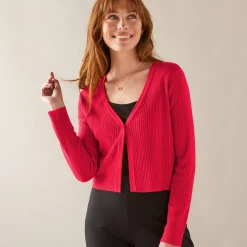 Bolerovest, ribtricot