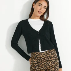 Bolerovest, ribtricot