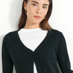 Bolerovest, ribtricot