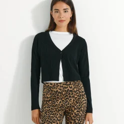 Bolerovest, ribtricot