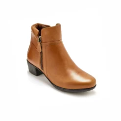 Boots met dubbele rits - comfortabele zool en breedte PÉDICONFORT