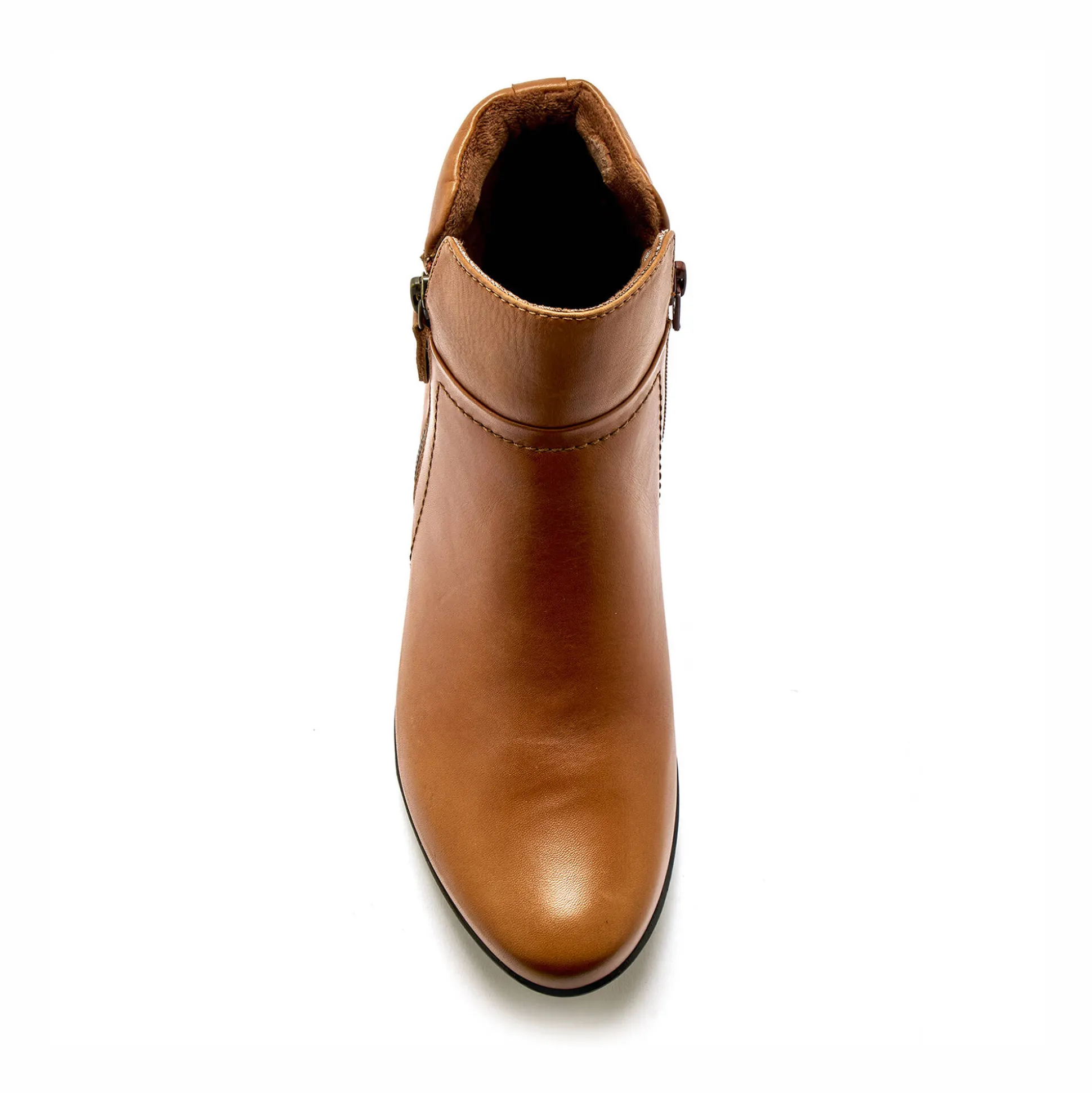 Boots met dubbele rits - comfortabele zool en breedte PÉDICONFORT