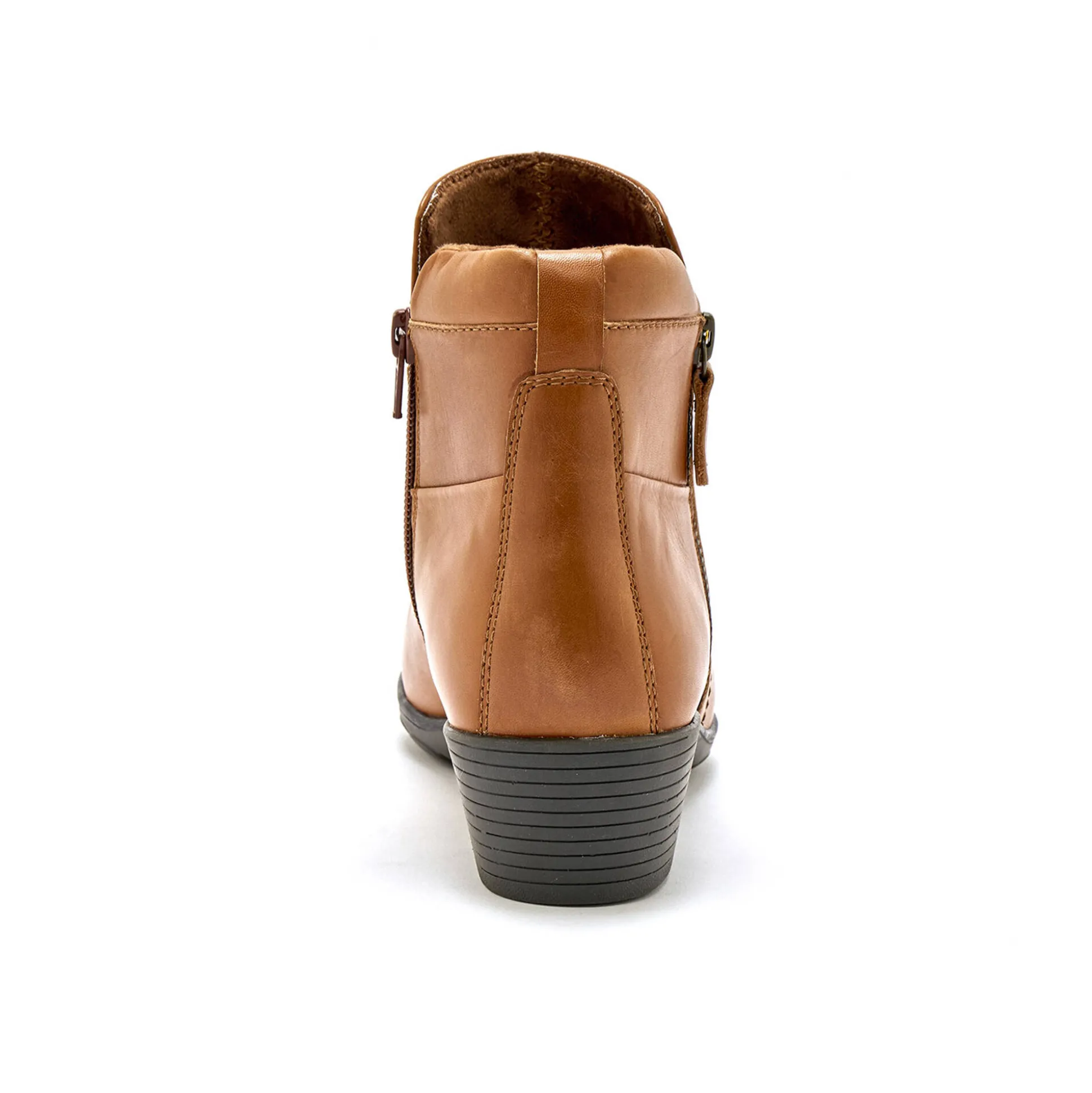 Boots met dubbele rits - comfortabele zool en breedte PÉDICONFORT