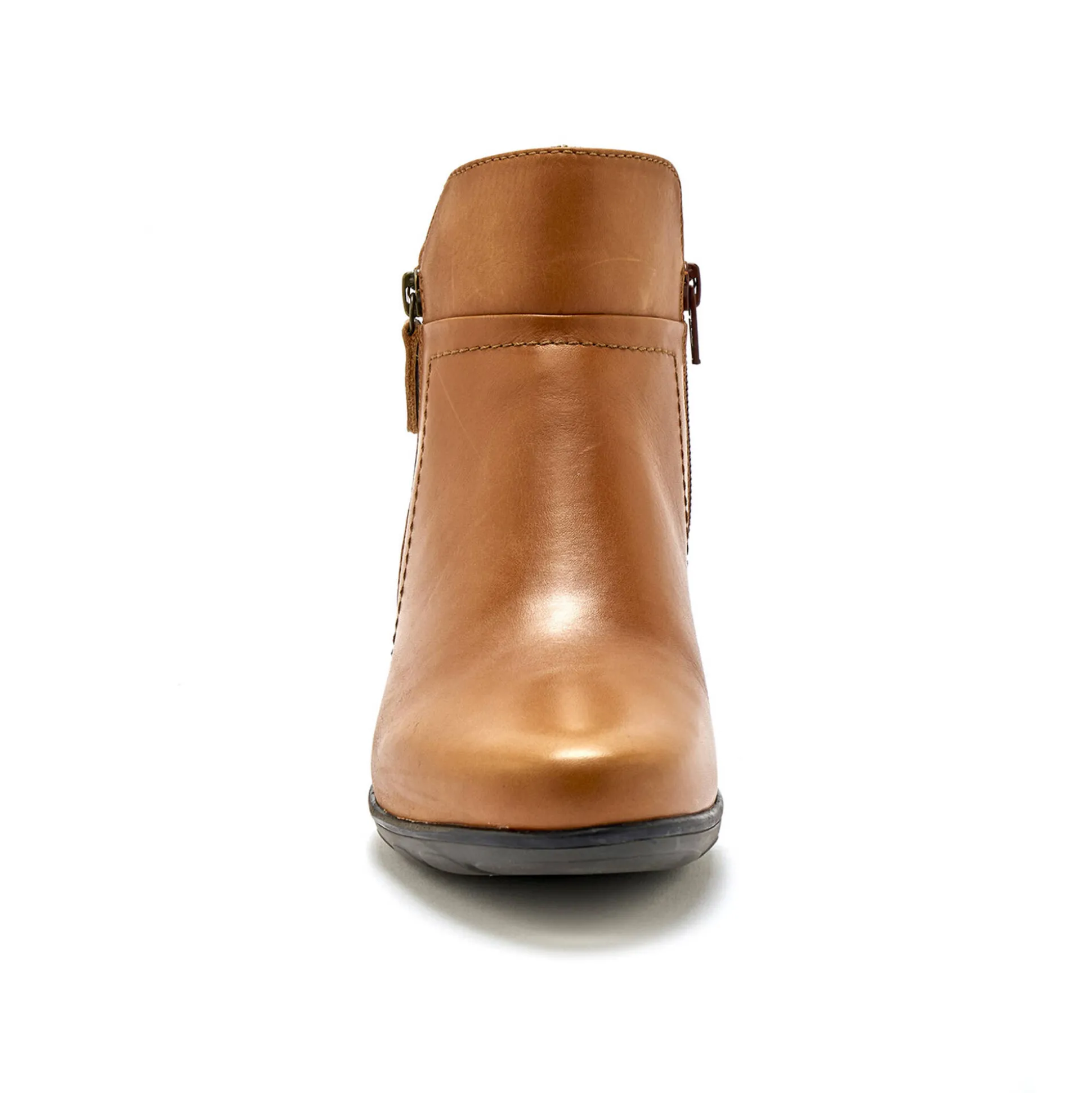 Boots met dubbele rits - comfortabele zool en breedte PÉDICONFORT