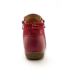 Boots met dubbele rits - verwijderbare comfortzool PÉDICONFORT