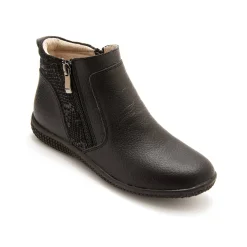 Boots met dubbele rits - verwijderbare comfortzool PÉDICONFORT