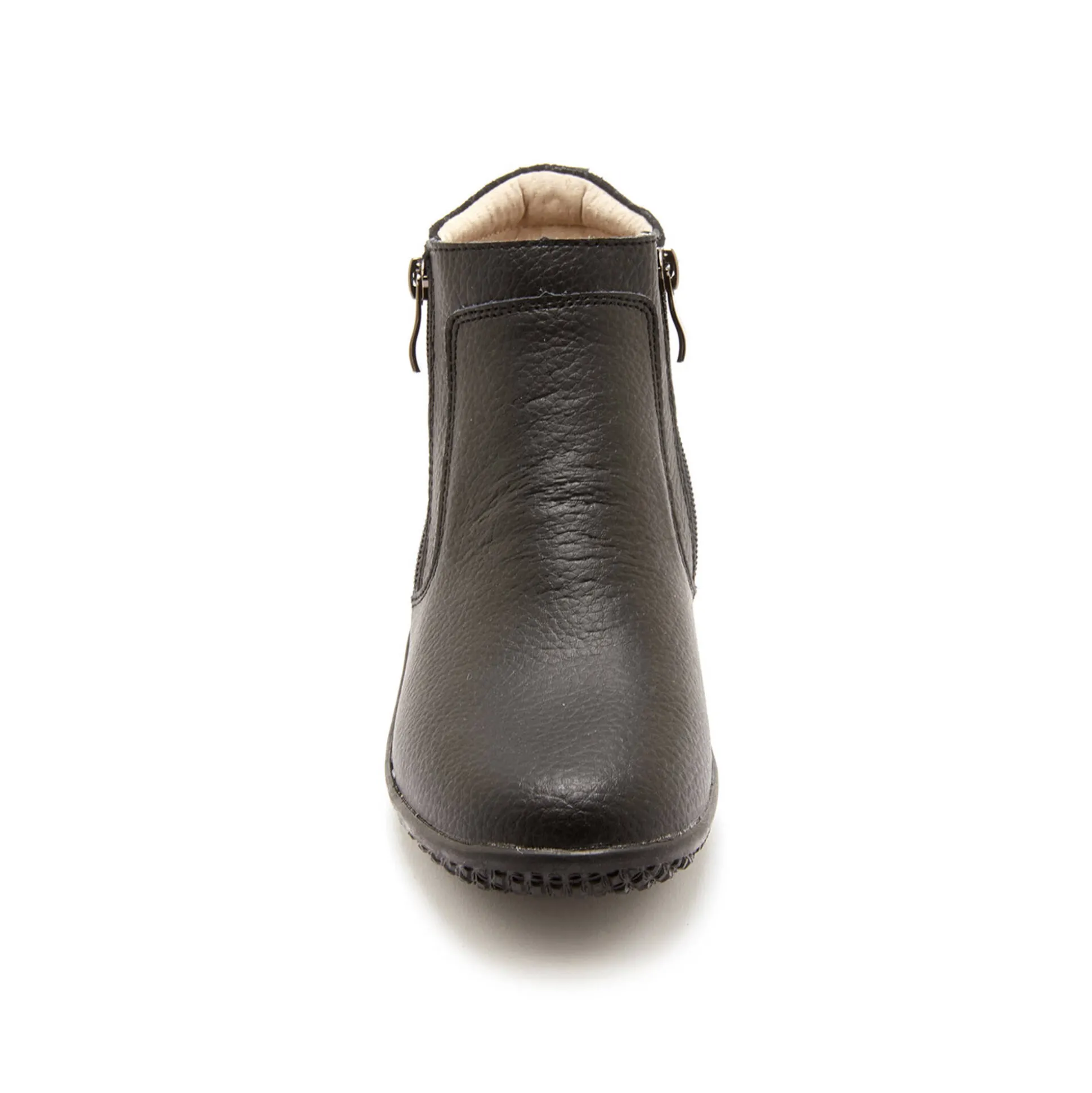 Boots met dubbele rits - verwijderbare comfortzool PÉDICONFORT