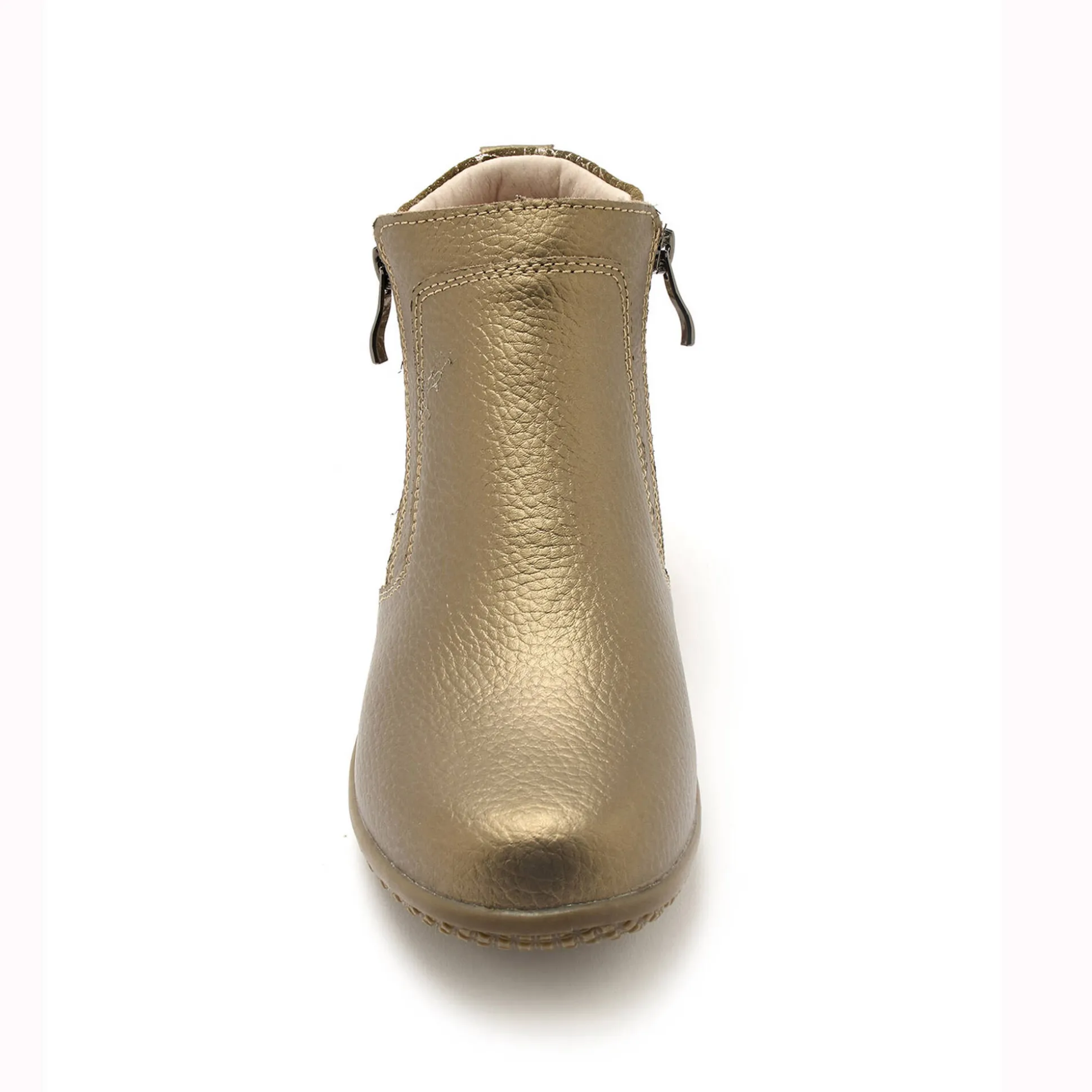 Boots met dubbele rits - verwijderbare comfortzool PÉDICONFORT